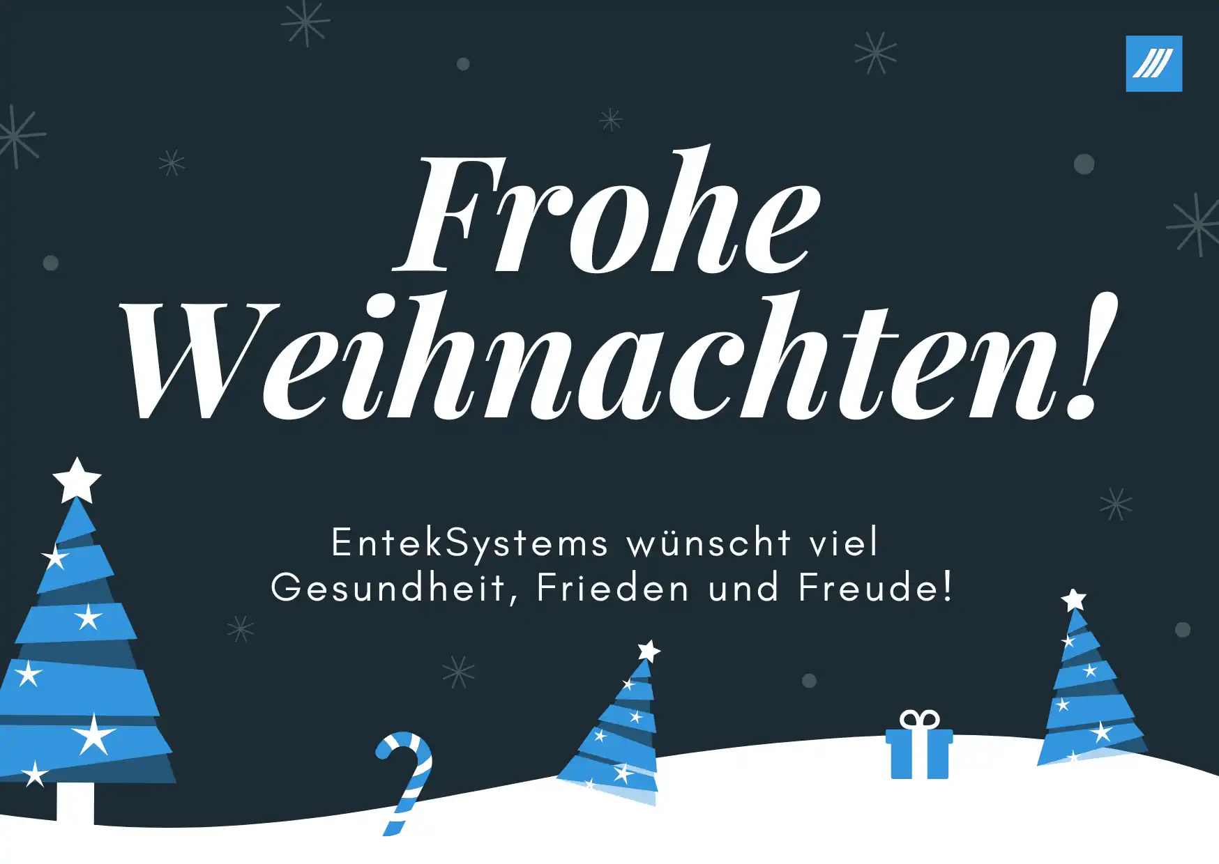 Frohe Weihnachten und vielen Dank für 2022