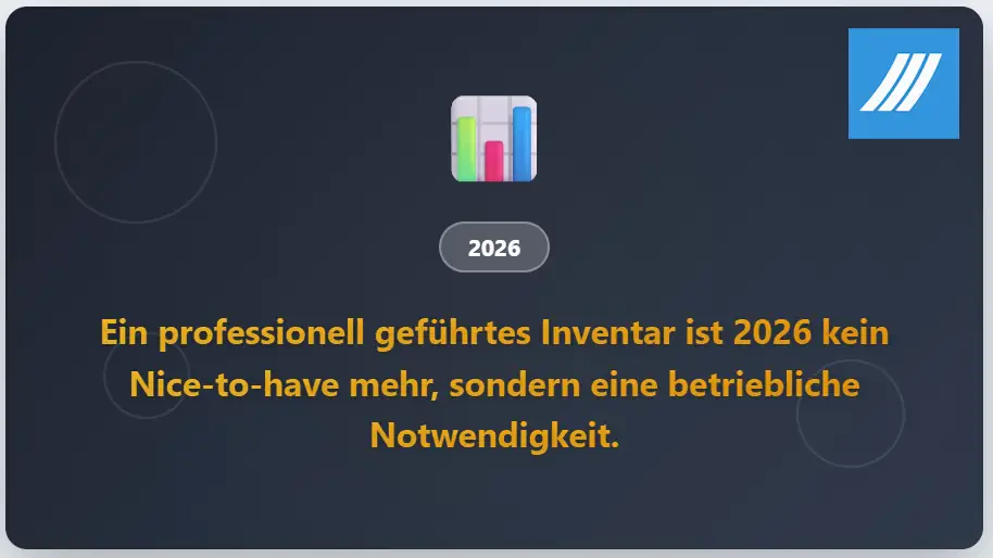 Warum ist eine Inventarverwaltung wichtig?