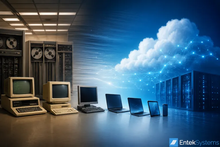 Vom Großrechner zur Cloud: Wie sich IT-Kosten in den letzten 40 Jahren verändert haben