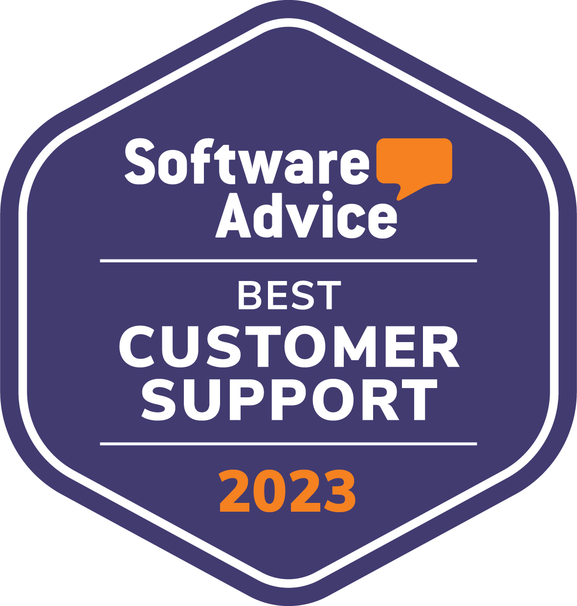 Software Advice Best Customer Support 2023