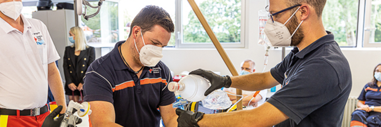 DRK Landesschule Baden-Württemberg im Schulungseinsatz